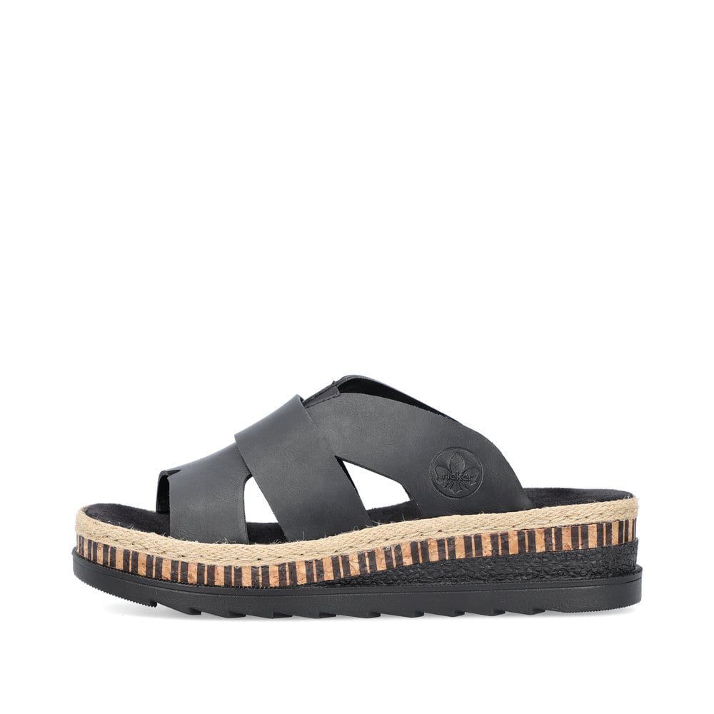 Rieker Women's Mules - Night Black