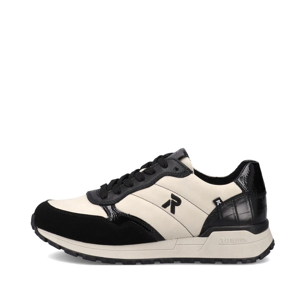 Rieker Evolution Women's Low Sneakers Linen Graphite