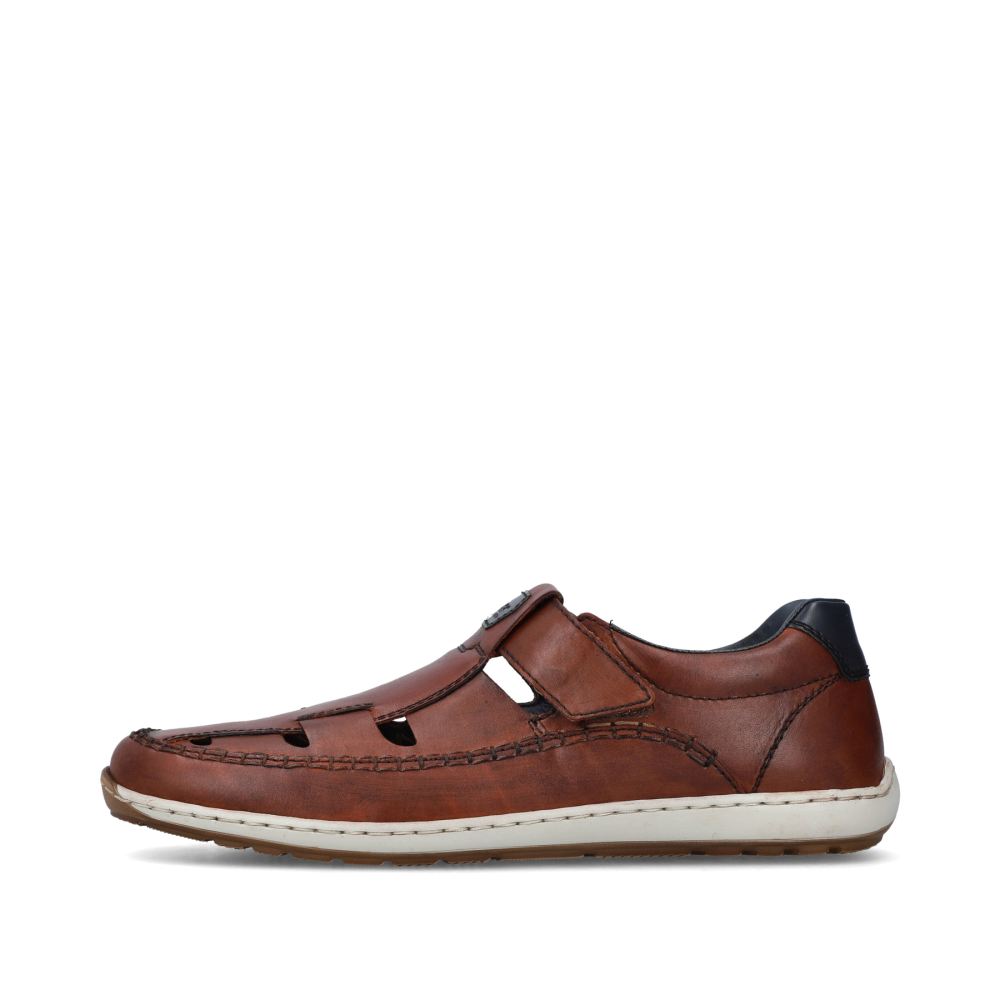 Rieker Men's Slippers - Chestnut Brown