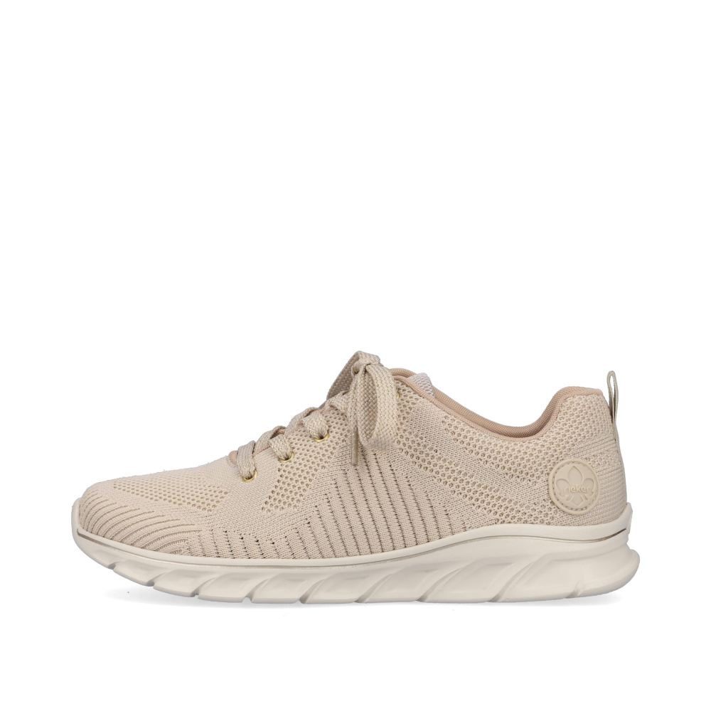 Rieker Women's Low-Top Sneakers - Light Beige