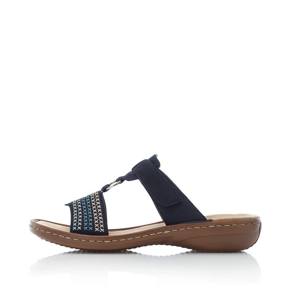 Rieker Women's Mules - Navy Blue