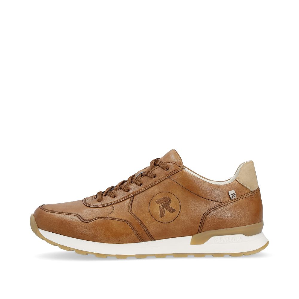 Rieker Evolution Men's Low-Top Sneakers - Nougat