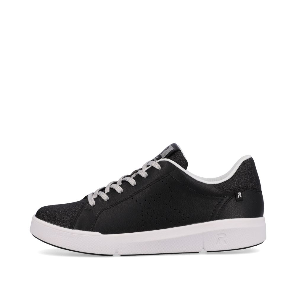 Rieker Evolution Women's Low-Top Sneakers - Black