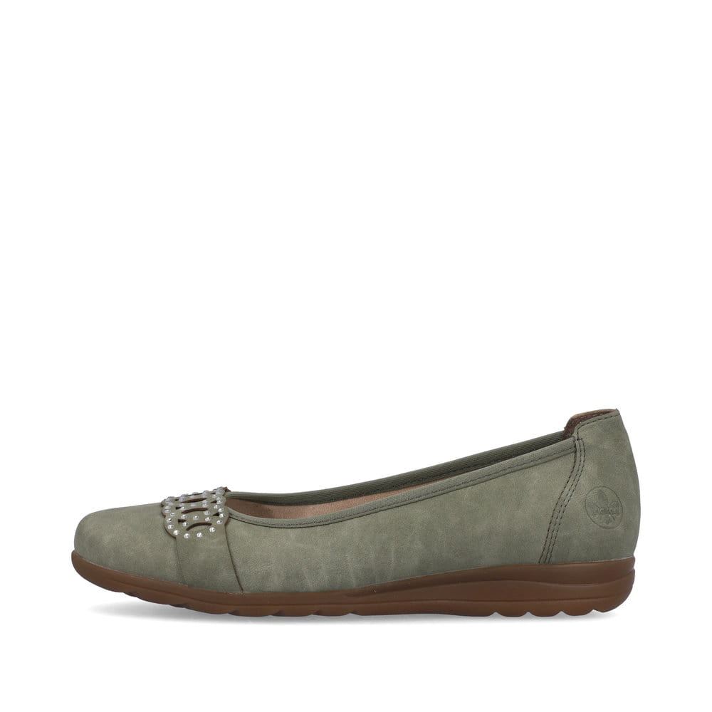 Rieker Women's Ballerinas - Mint Green