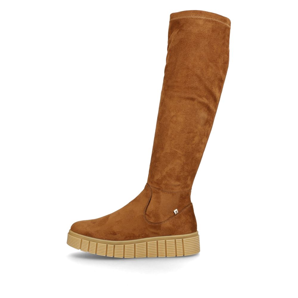 Rieker Evolution Women'shigh-Shaft Boots - Caramel Brown