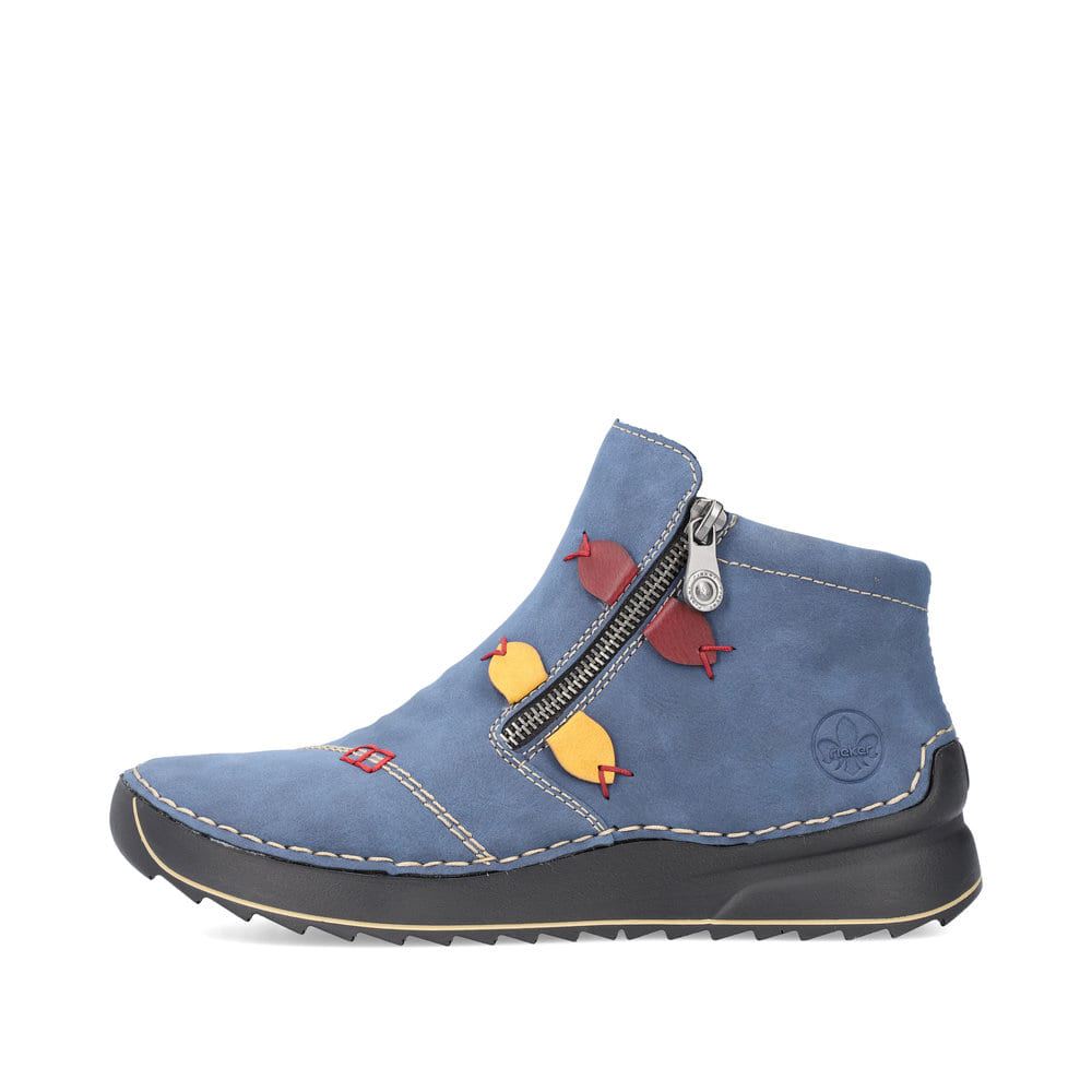 Rieker Women's Slippers - Blue-Gray