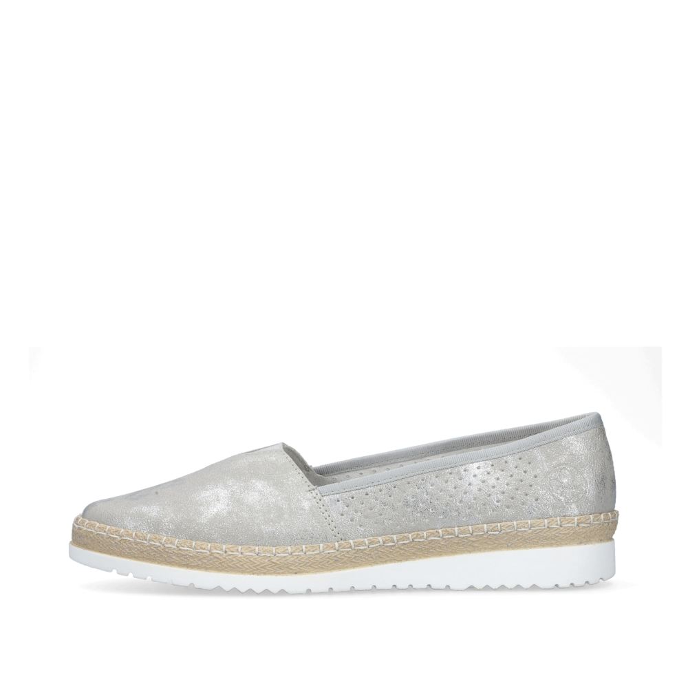 Rieker Women's Ballerinassilver