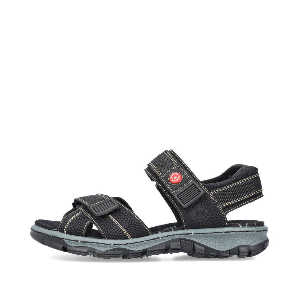 Rieker Women's Trekking Sandals - Asphalt Black