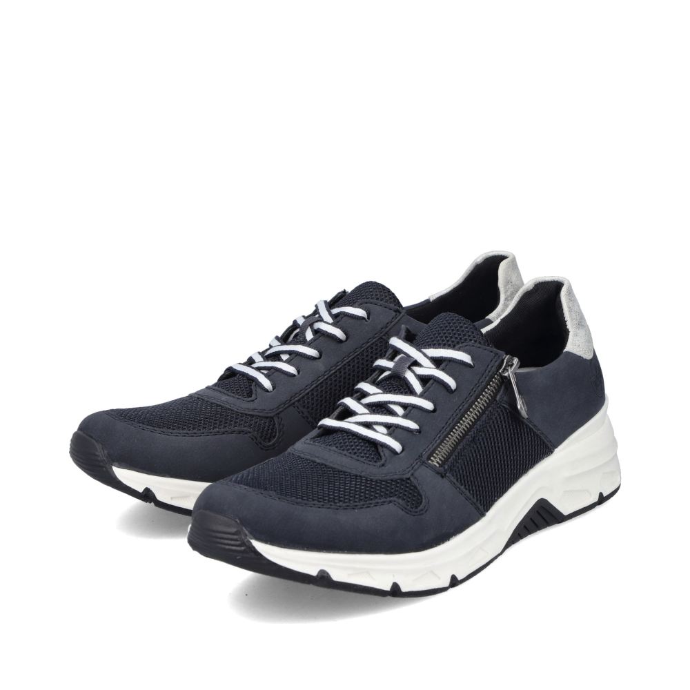 Rieker Women's Low Sneakers - Steel Blue