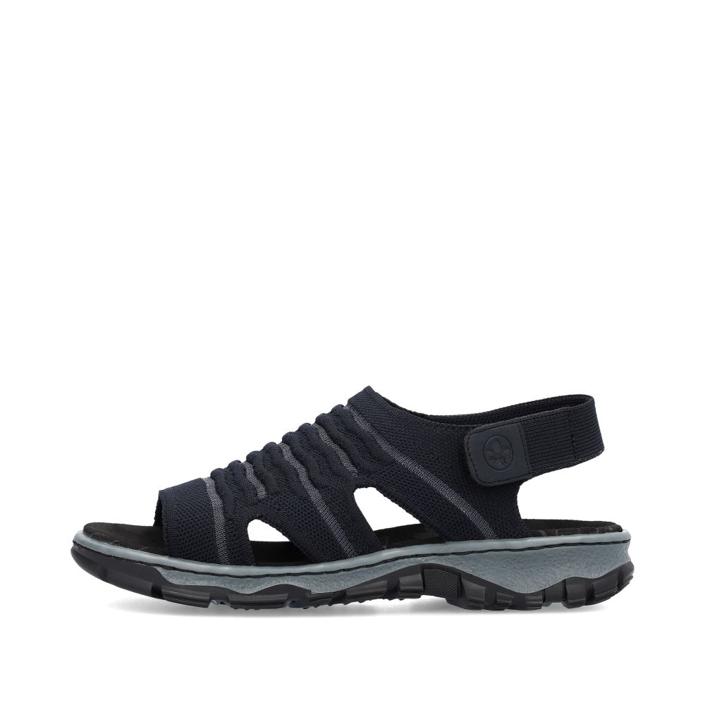 Rieker Women's Trekking Sandals Steel Blue