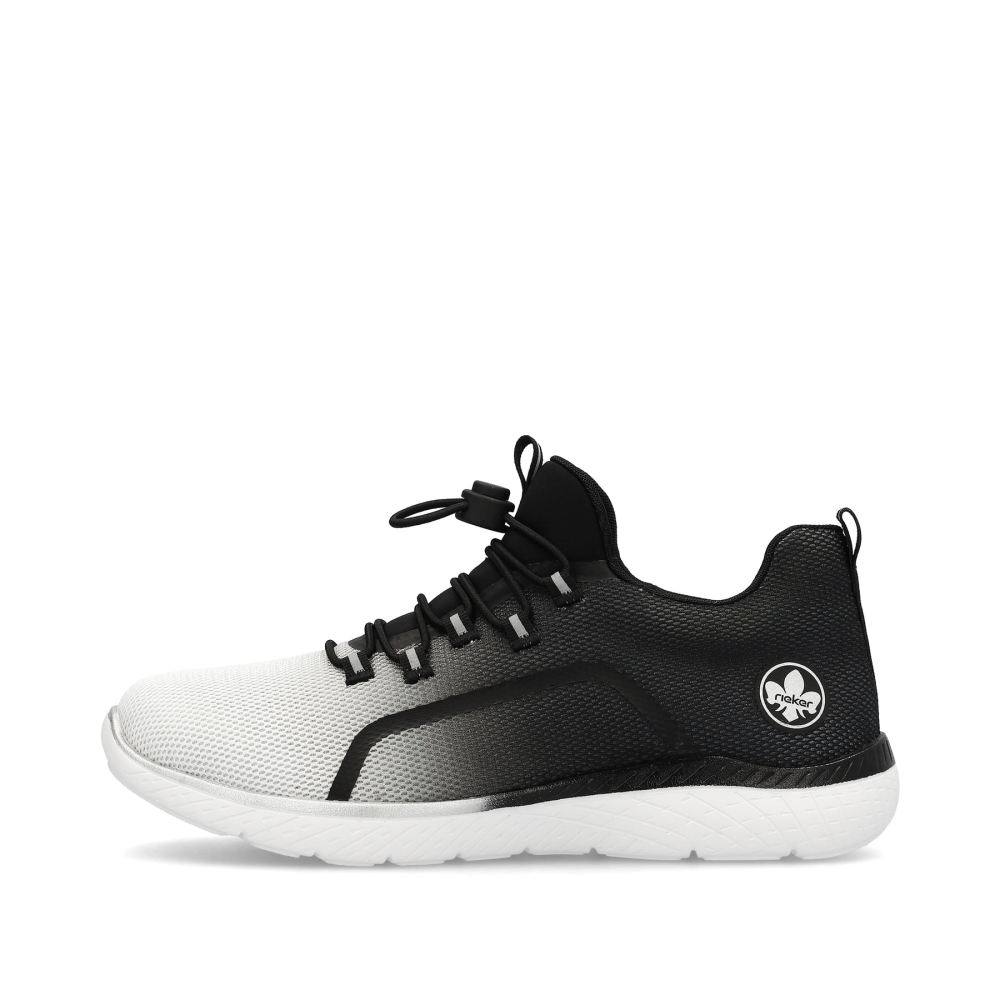 Rieker Women's Slippersnight Black And Swan White