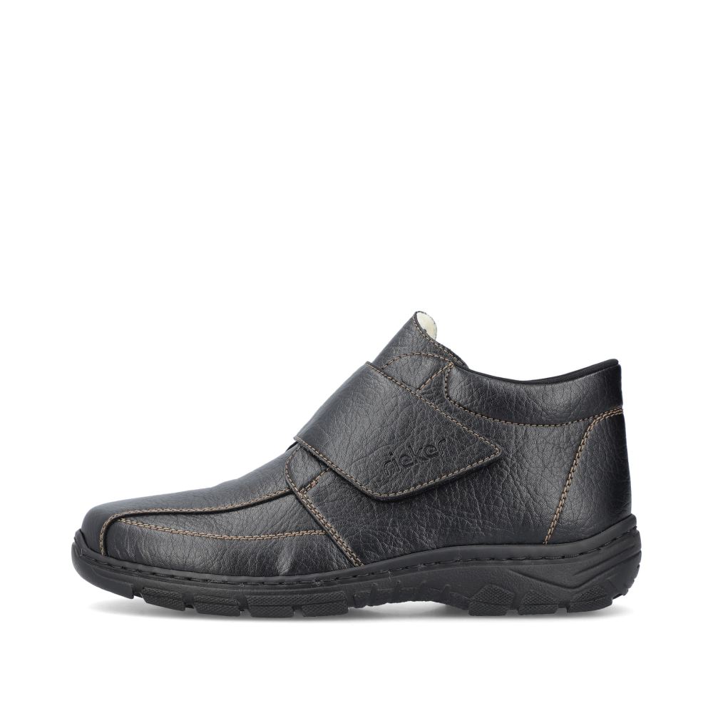 Rieker Men's Slippers - Gloss Black