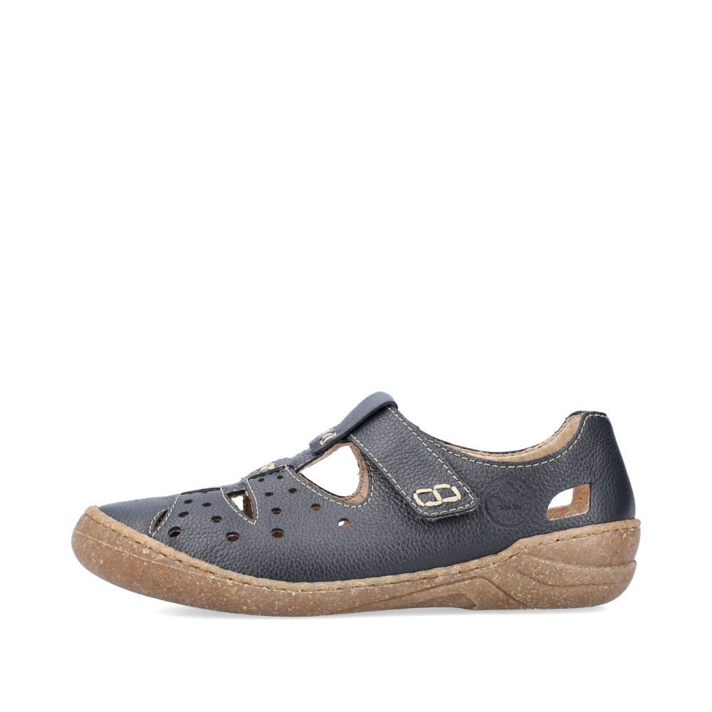 Rieker Women's Slippers Navy Blue
