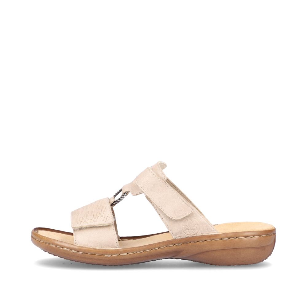 Rieker Women's Mulesclay Beige