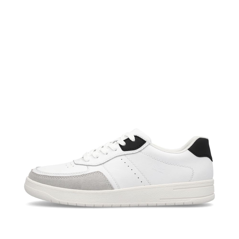 Rieker Men's Low-Top Sneakers Snow White