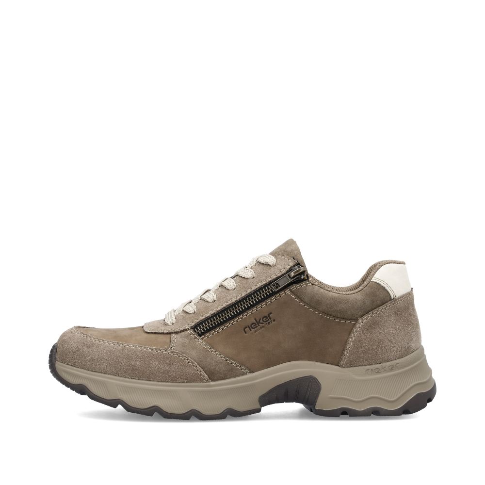 Rieker Men's Lace-Up Shoes - Light Brown