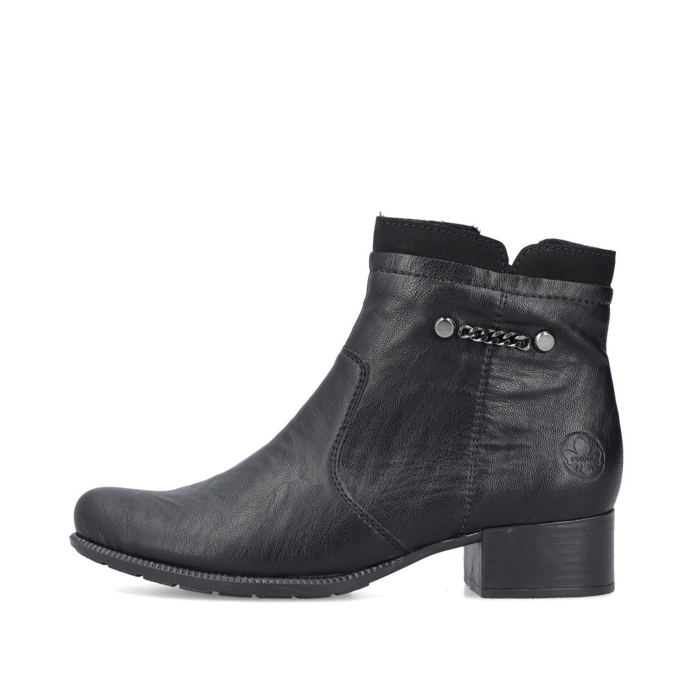 Rieker Women's Ankle Boots - Midnight Black