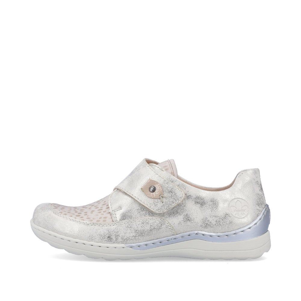 Rieker Women's Slippers - Champagne Metallic
