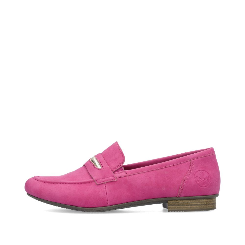 Rieker Women's Loafers - Fuchsia