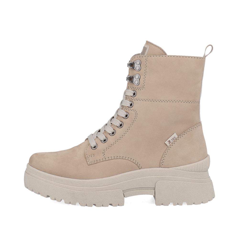 Rieker Evolution Women's Lace-Up Boots Claybeige