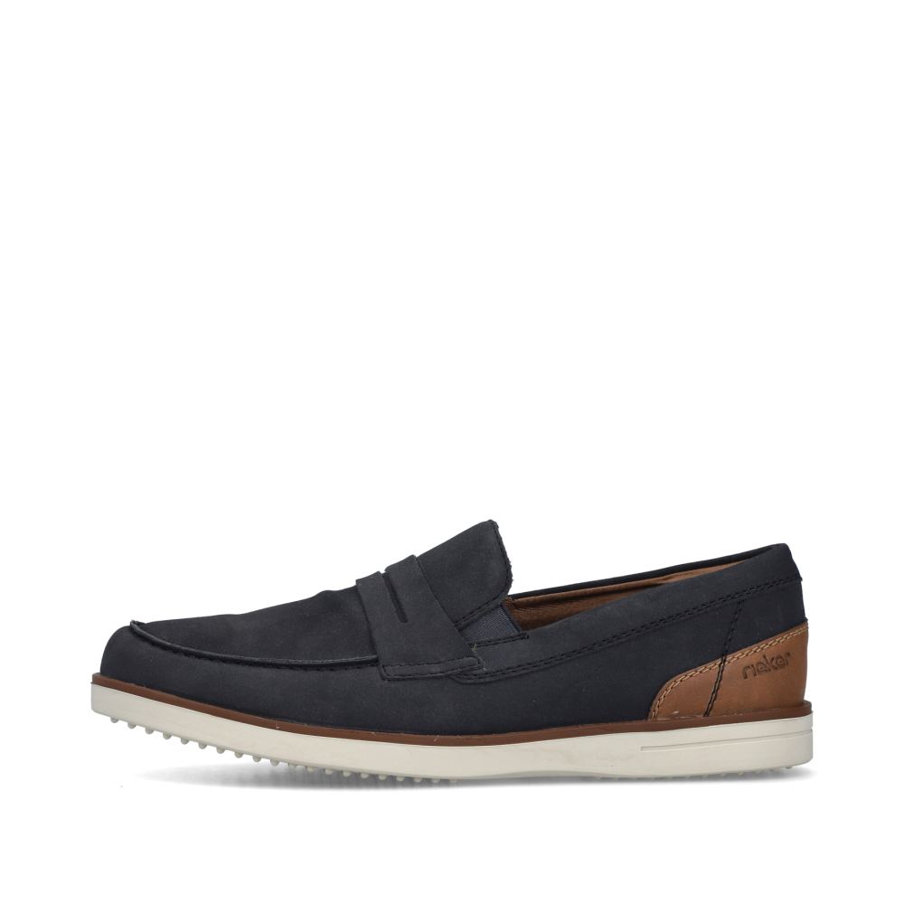 Rieker Men's Slippers Navy Blue