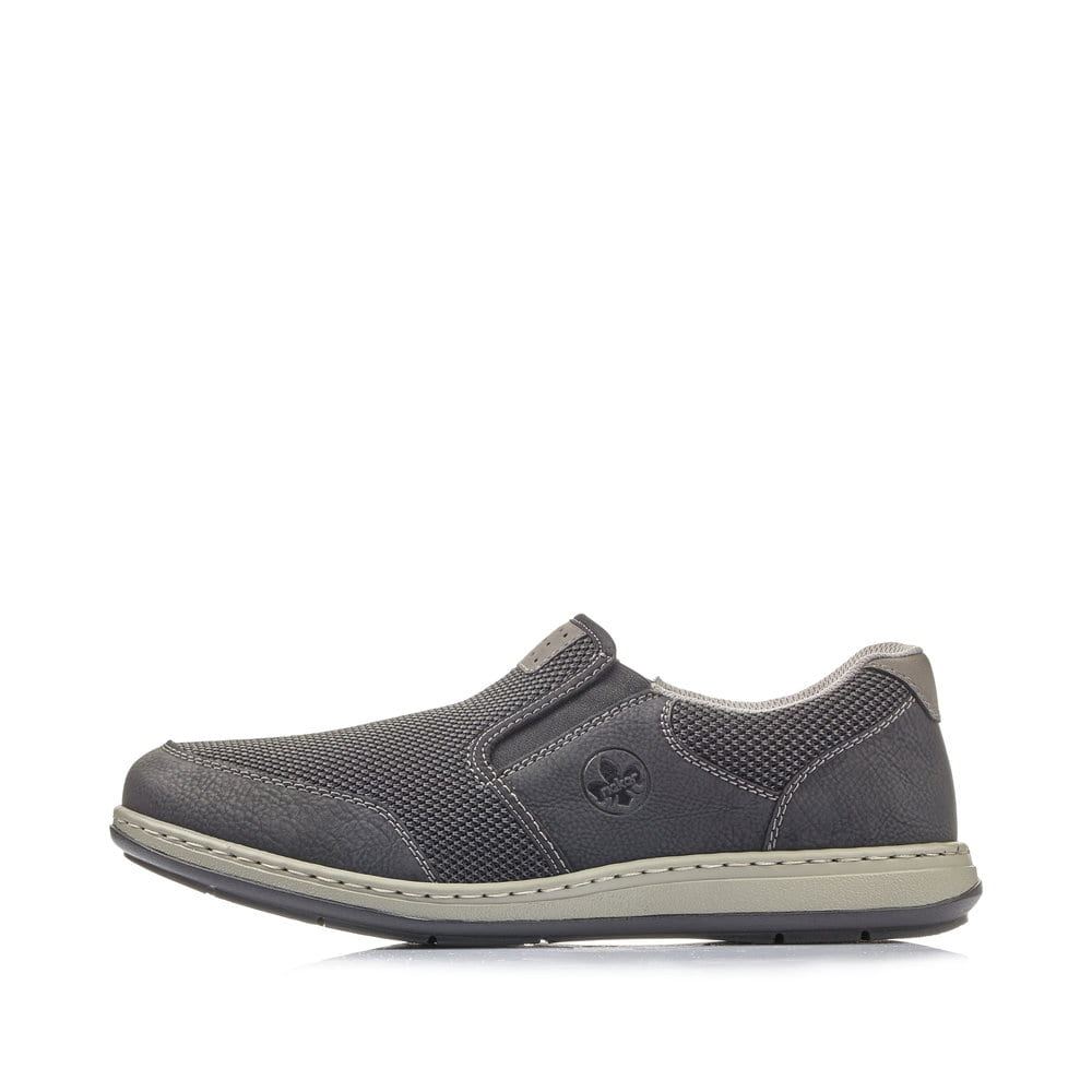 Rieker Men's Slippersgraphite Black