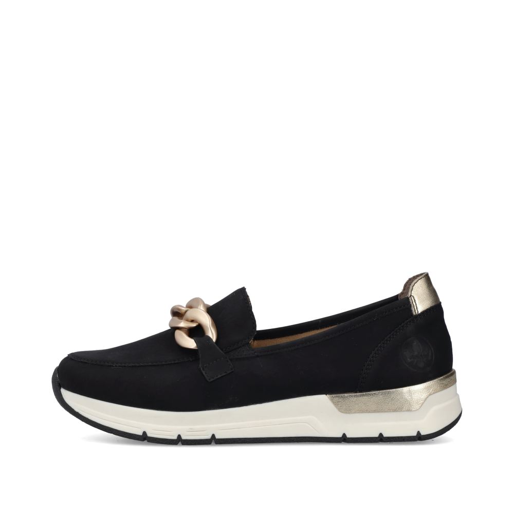 Rieker Women's Loafers - Deep Black