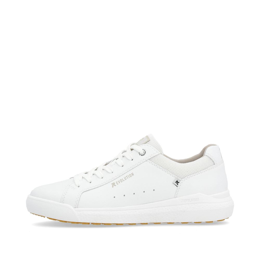 Rieker Evolution Men's Low Sneakers - Pearl White