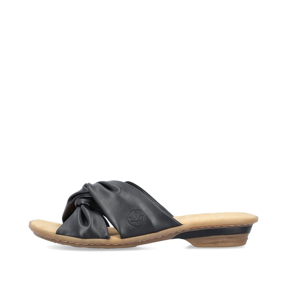 Rieker Women's Mules - Night Black