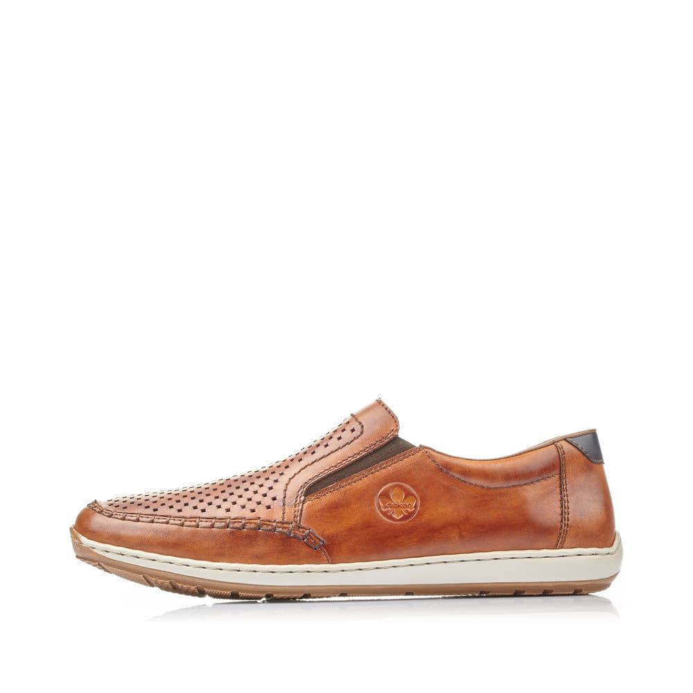 Rieker Men's Slippers - Nut Brown