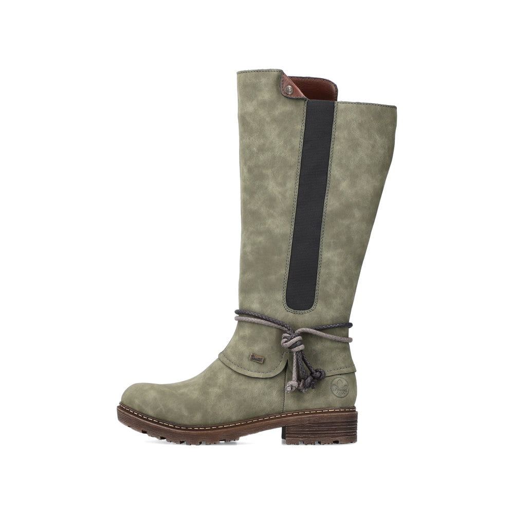 Rieker Women's High Shaft Bootsleaf Green