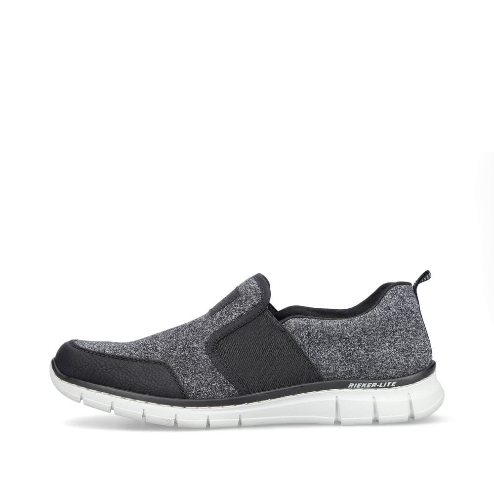 Rieker Men's Slippers - Moon Grey