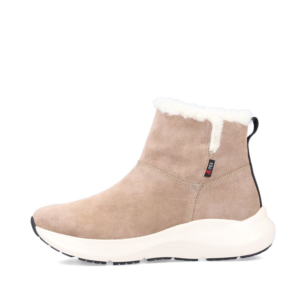 Rieker Evolution Women's Short Boots - Sand Beige