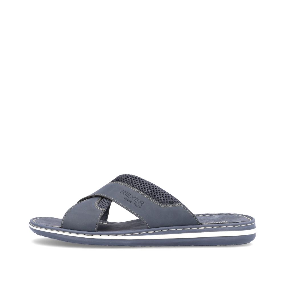 Rieker Men's Mules - Navy Blue
