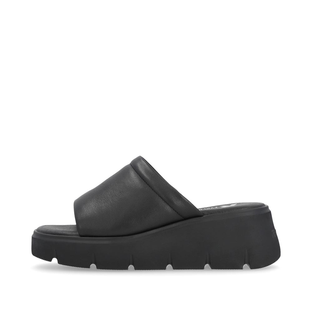 Rieker Evolution Women's Mules Deep Black