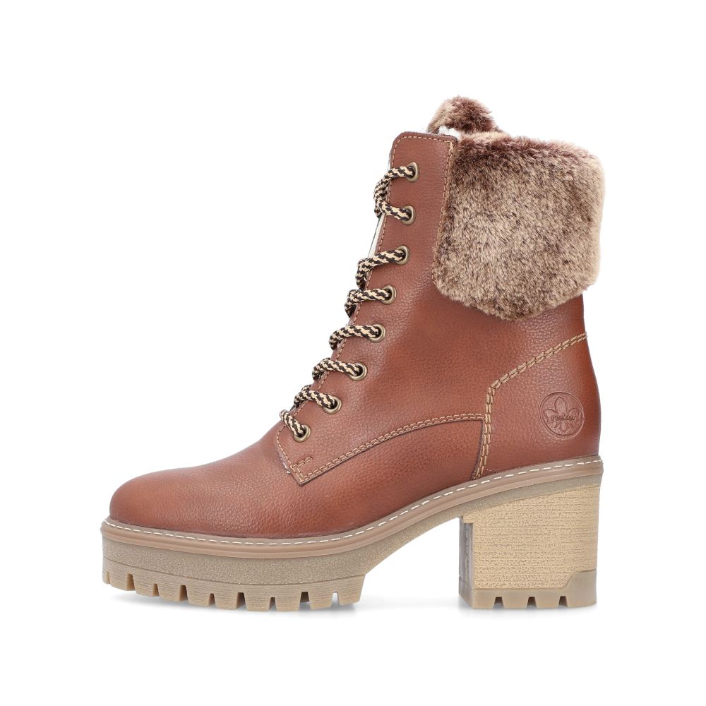 Rieker Women's Ankle Boots - Coffee Brown