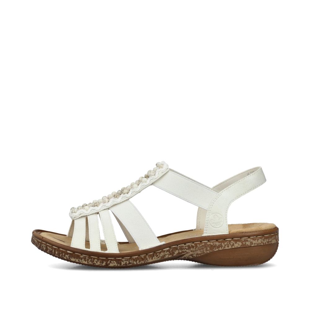 Rieker Women's Strappy Sandals - Light Beige