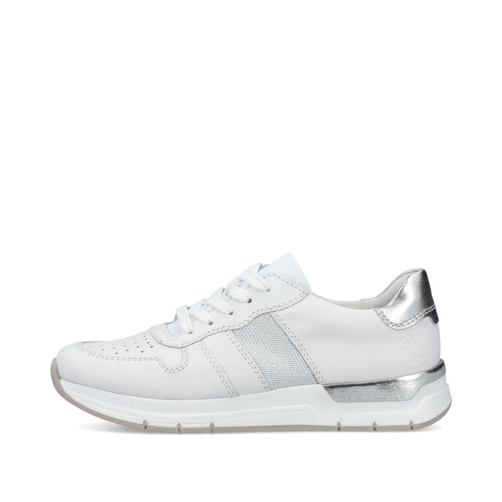 Rieker Women's Low-Top Sneakers - Ice White