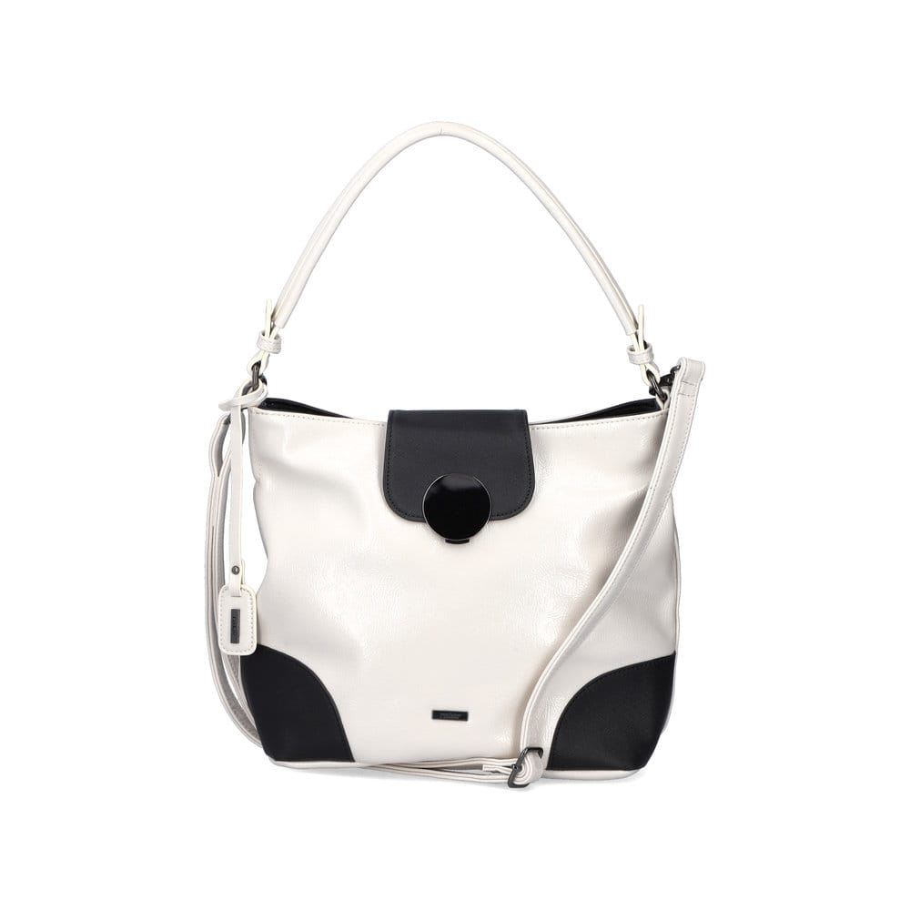 Rieker Women's Handbag - Cream-Beige Metallic