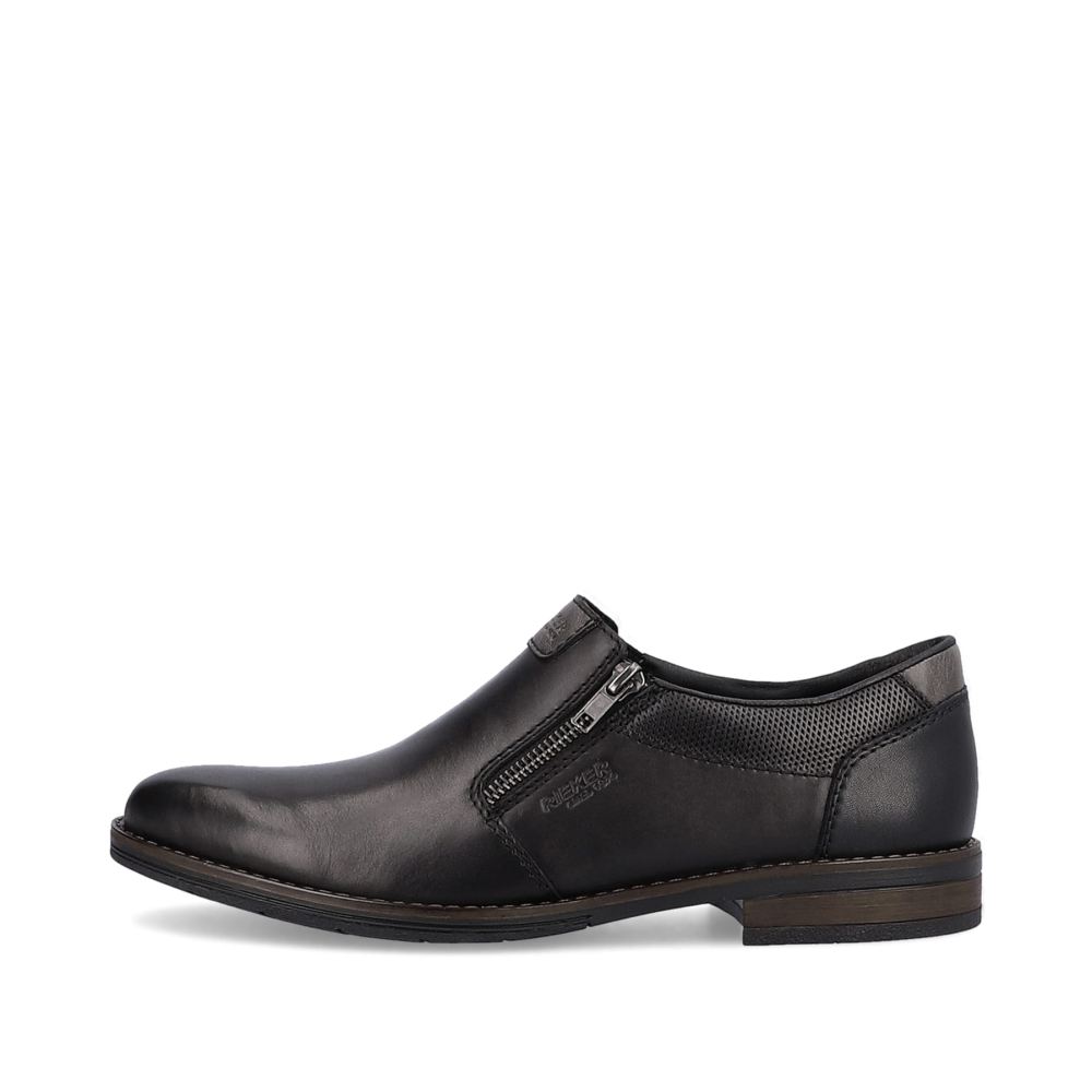 Rieker Men's Slippers - Night Black