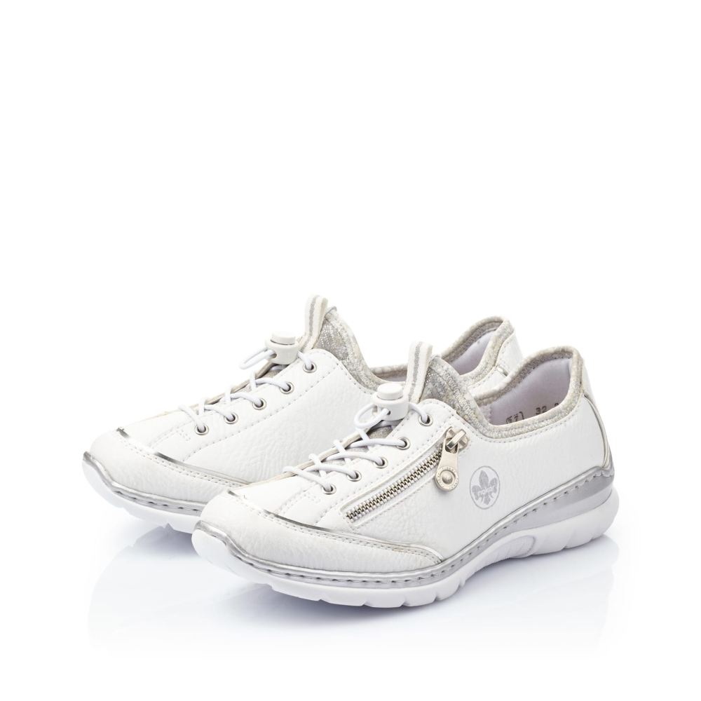 Rieker Women's Slippers - Swan White