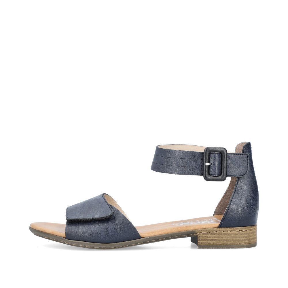Rieker Women's Strappy Sandalsazure Blue