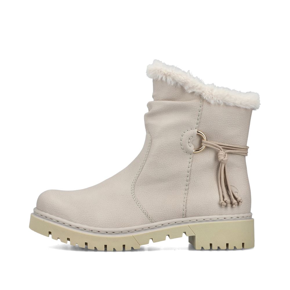 Rieker Women's Ankle Boots - Light Beige