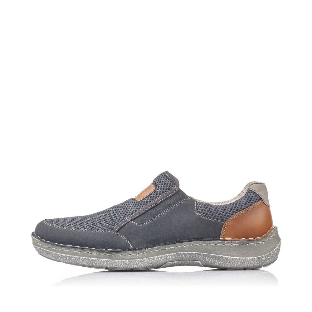 Rieker Men's Slippers Navy Blue