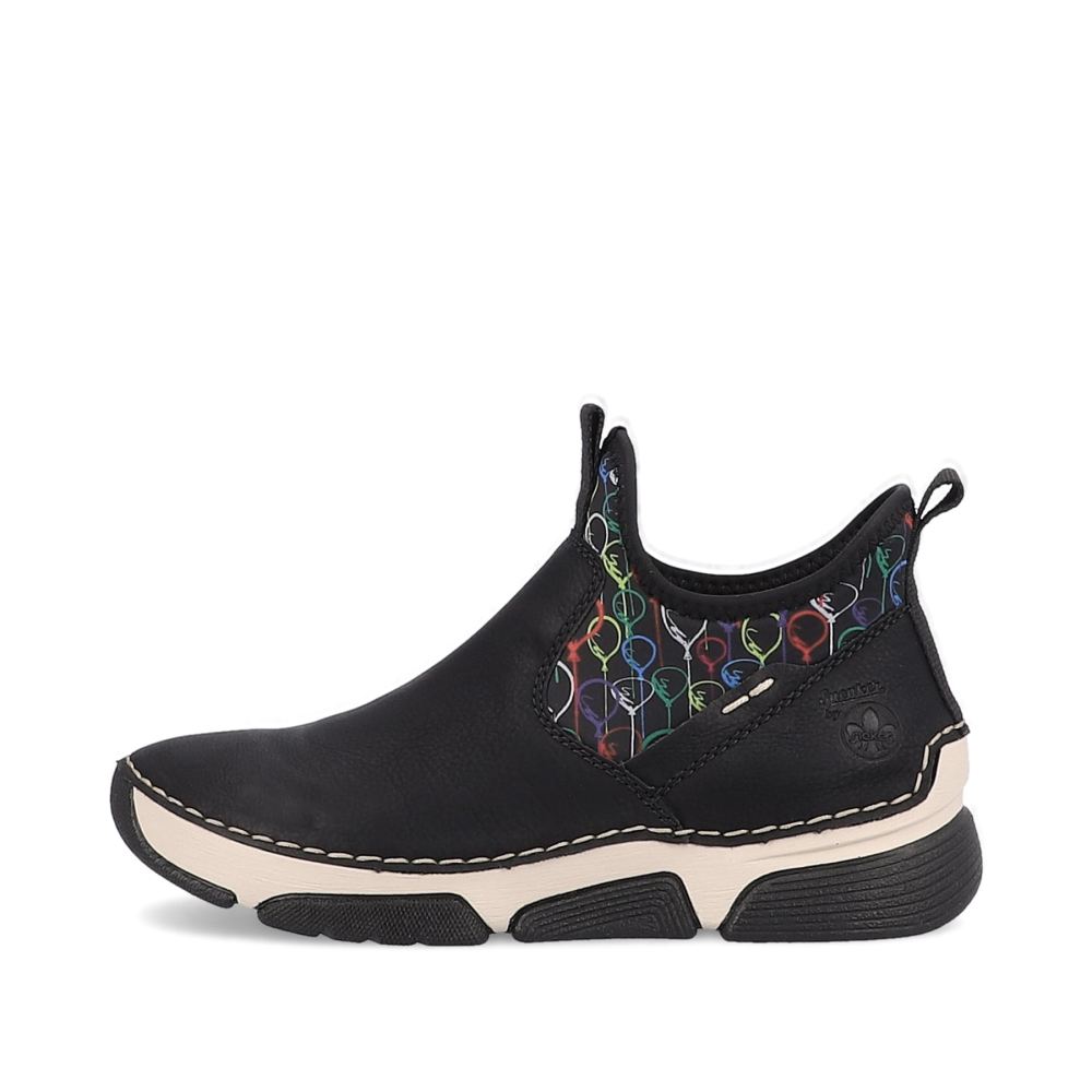 Rieker Women's Slippers - Urban Black