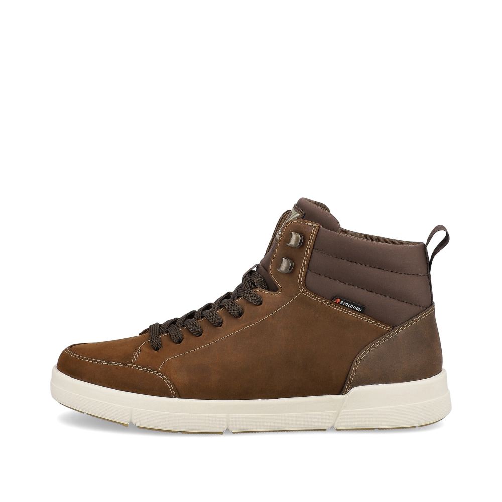 Rieker Evolution Men's Sneaker High Wood Brown