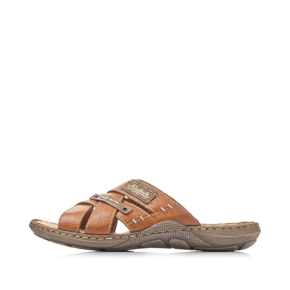 Rieker Men's Mulescaramel Brown
