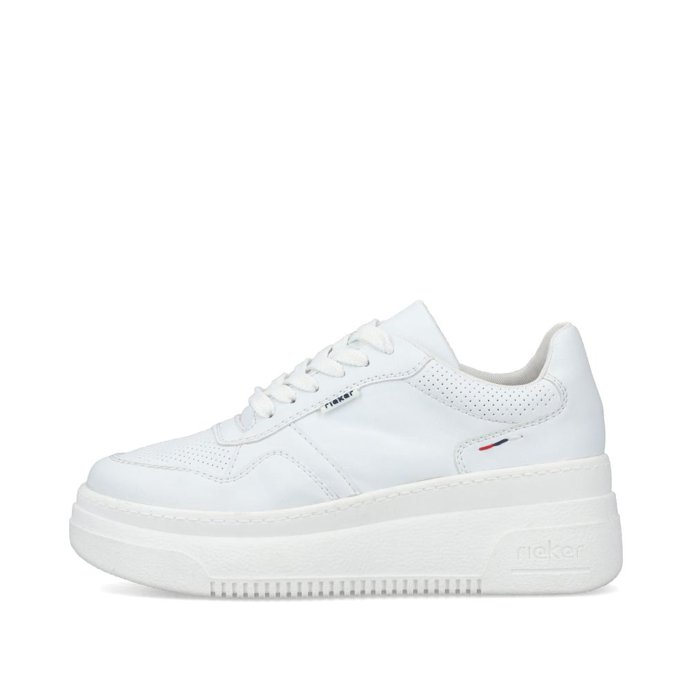 Rieker Women's Low Sneakerscrystal White