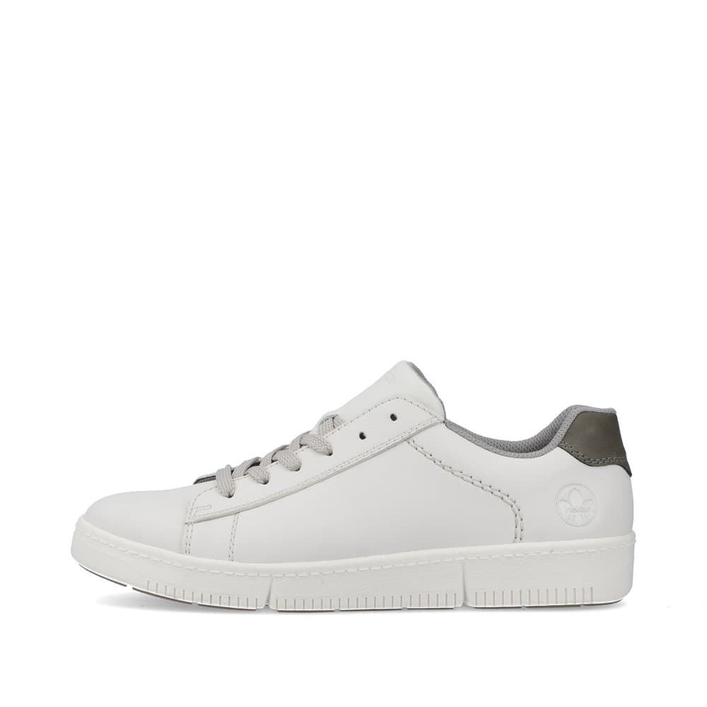 Rieker Men's Low Sneakers - Cream White
