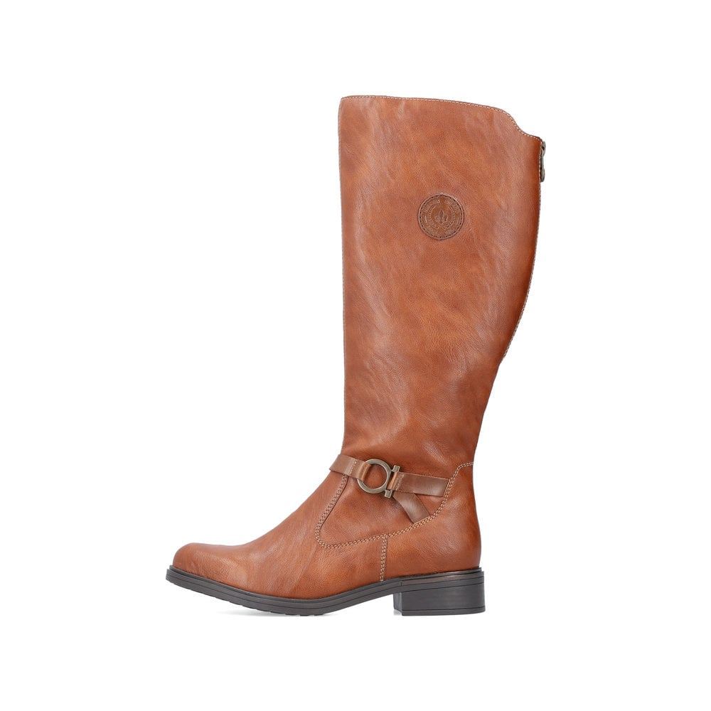 Rieker Women's High-Shaft Boots - Chestnut Brown